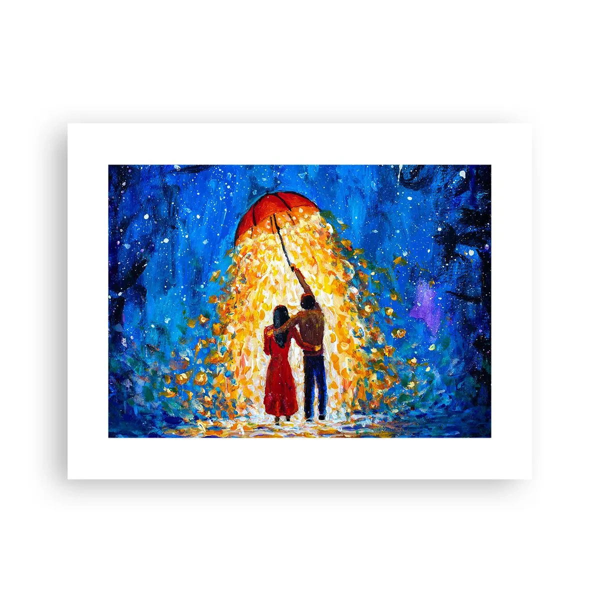 Poszter - Egy esős este varázsa? - 40x30 cm