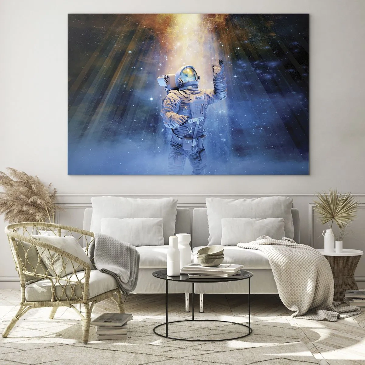 Üveg kép - Végül a célban - 120x80 cm