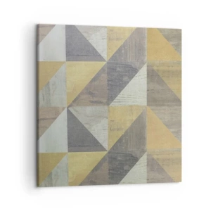 Vászonkép - A háromszög szögében - 50x50 cm