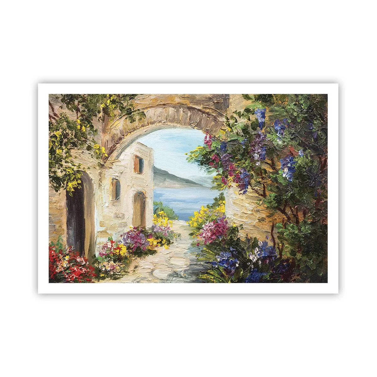 Poszter - Egy tengerparti vidék varázsa - 100x70 cm