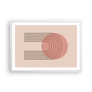 Poszter fekete keretben - Ellenállhatatlan vonzalom - 70x50 cm