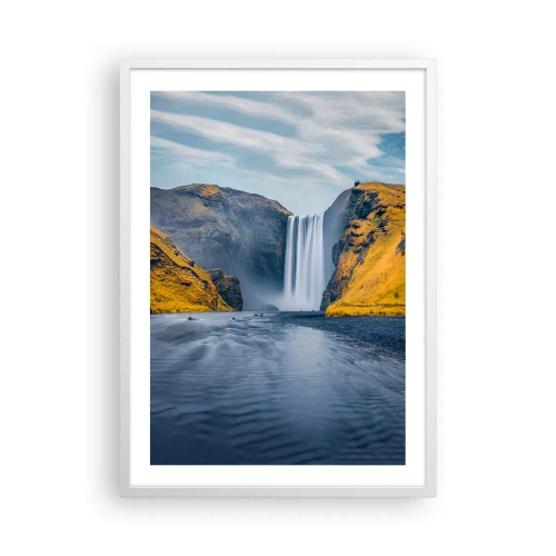 Poszter fekete keretben - Örök létezés, örök mozgás - 50x70 cm