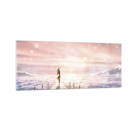 Üveg kép - Egy álom fényében - 100x40 cm