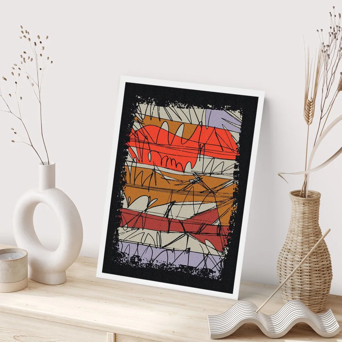 Poszter - Spontán kompozíció - 30x40 cm