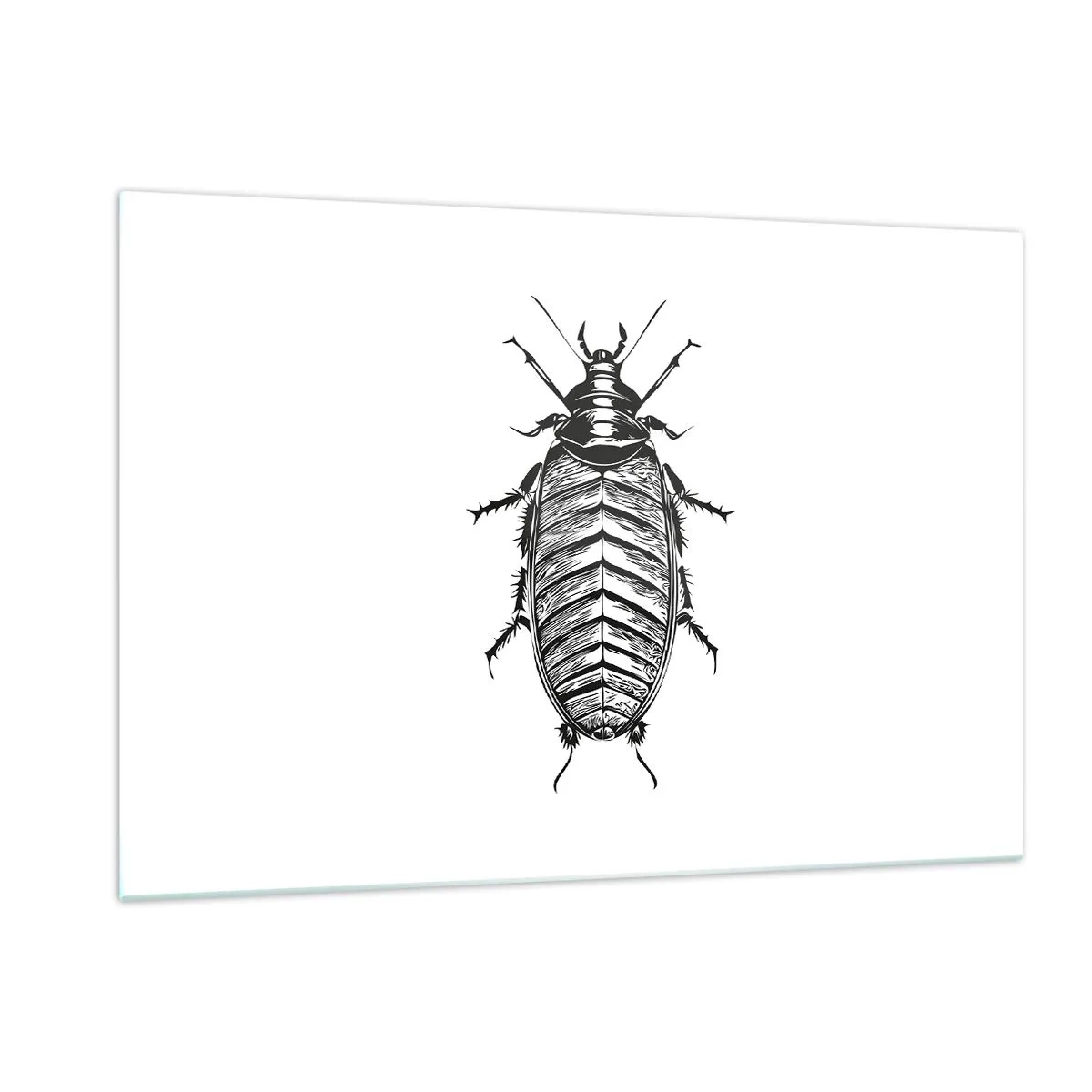 Üveg kép - Micsoda példány! - 120x80 cm