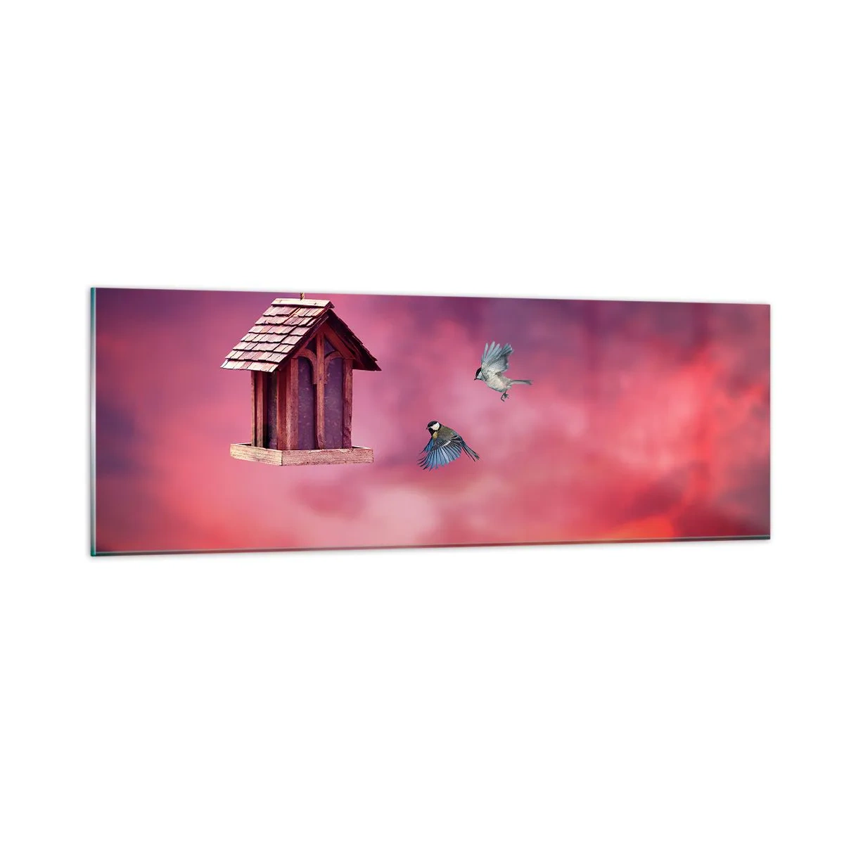 Üveg kép - Meghívás vacsorára - 90x30 cm