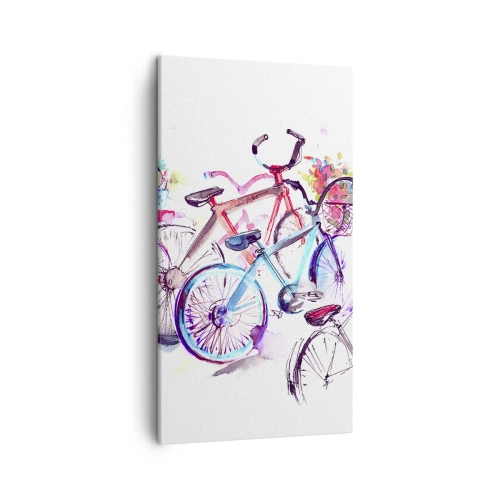 Vászonkép - Az Antymoto klub gyűlése - 45x80 cm