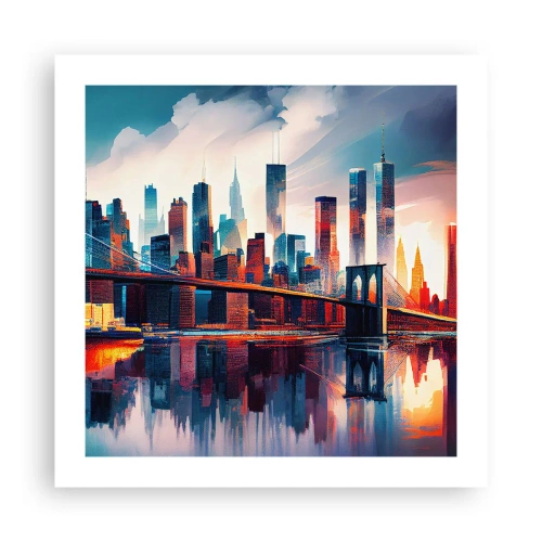 Poszter - Fenomenális New York - 50x50 cm