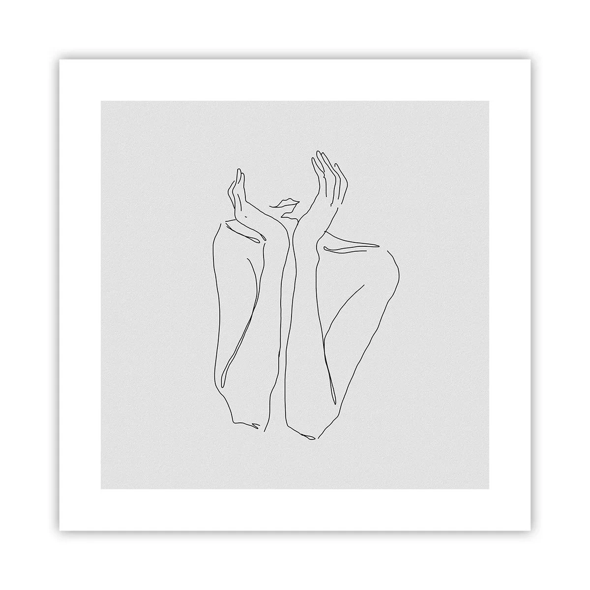 Poszter - Amiről a lányok álmodoznak - 40x40 cm