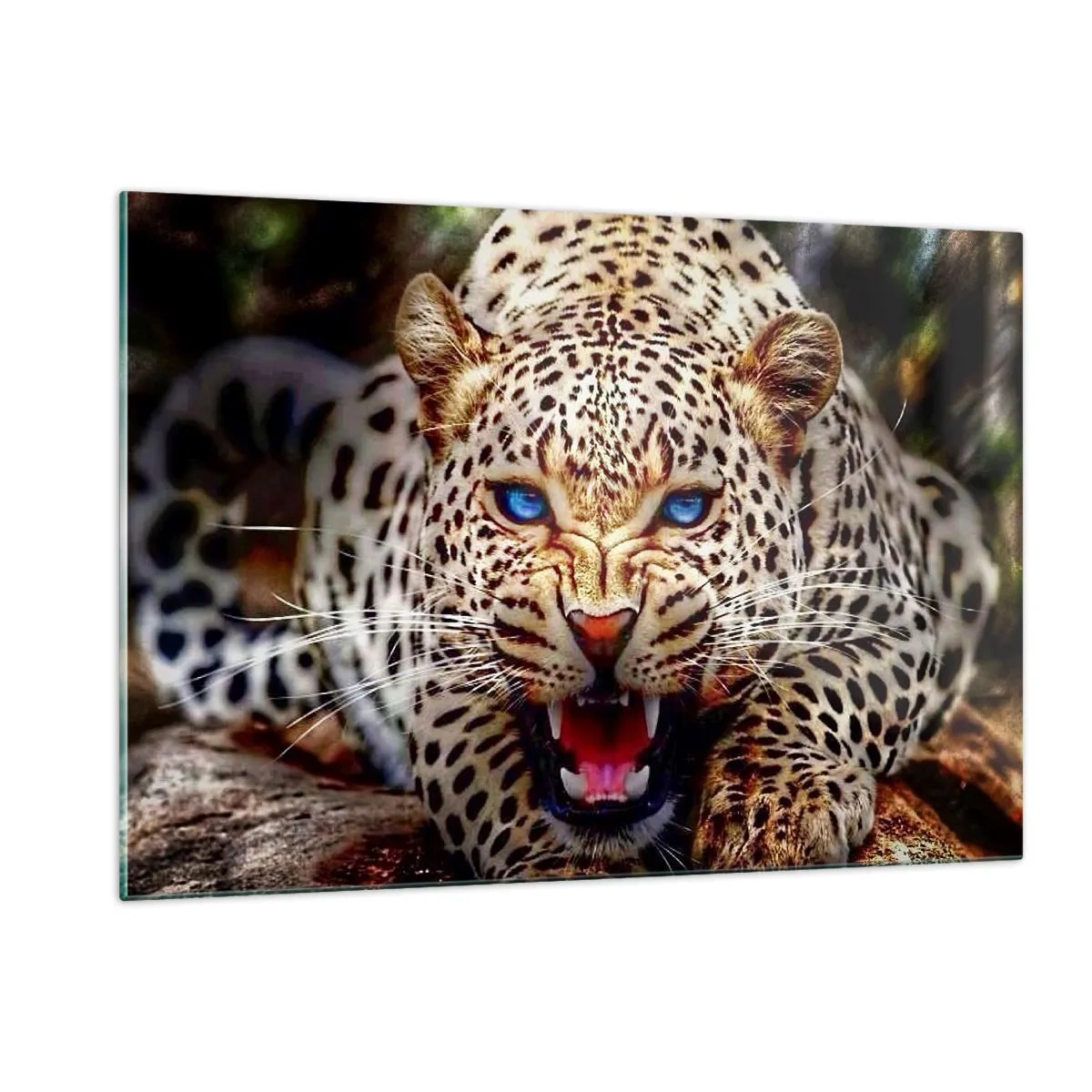 Üveg kép - A szépség nem árt a haragnak - 120x80 cm