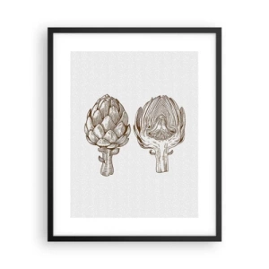 Poszter fehér keretben - Anatómia lecke - 40x50 cm