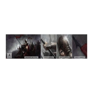 Fotótapéta Minta Premium Sand - Járókelő, mondd el a Spartának... - Knight In Armour, Hadsereg, Absztrakció - 100x30 cm