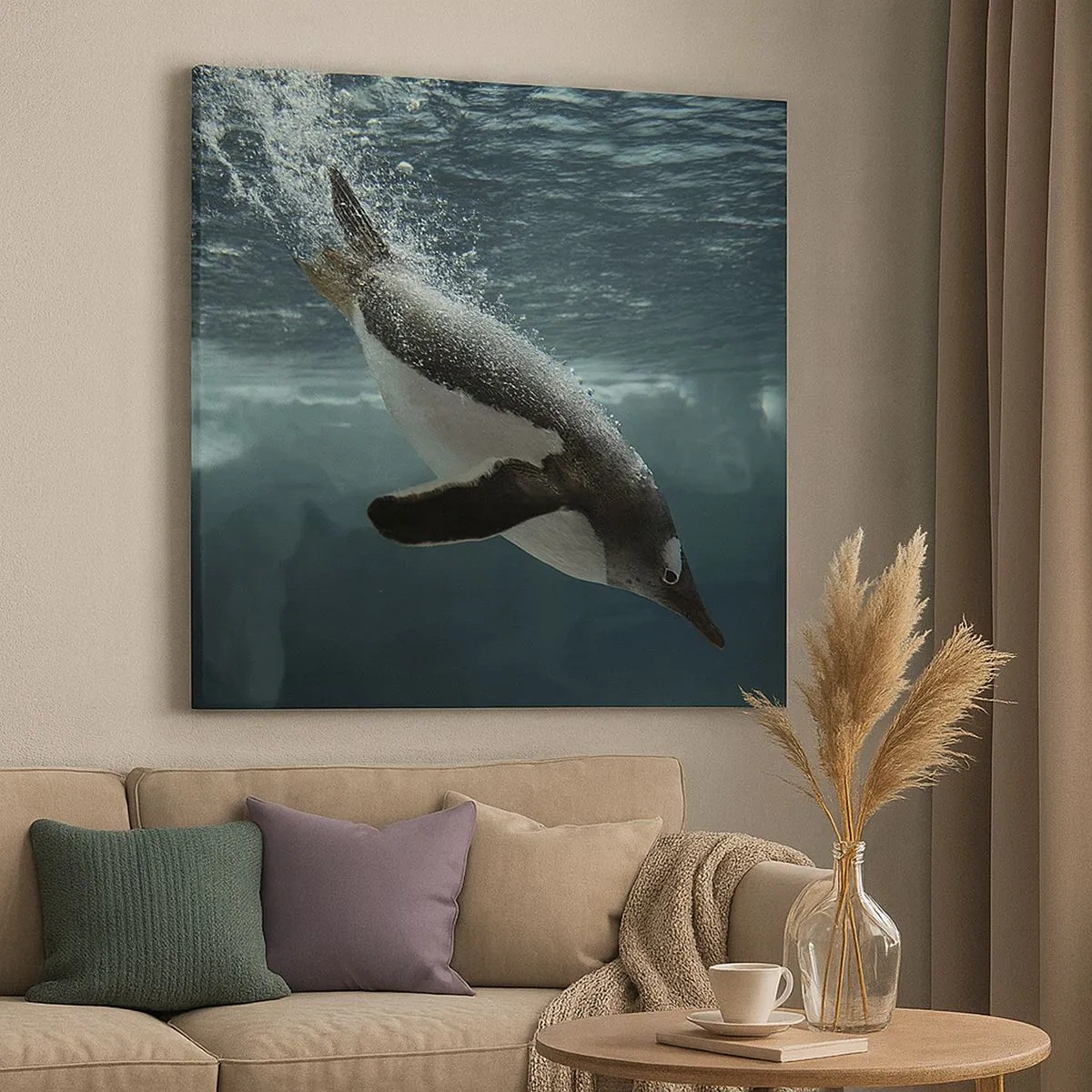 Vászonkép - Üdv a világomban - 30x30 cm