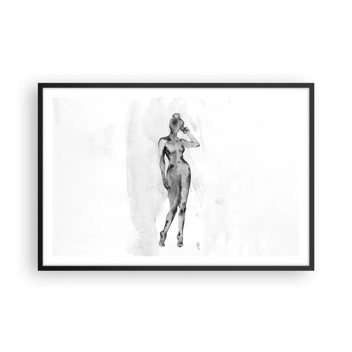 Poszter fehér keretben - A nőiesség ideáljának nyomában - 91x61 cm