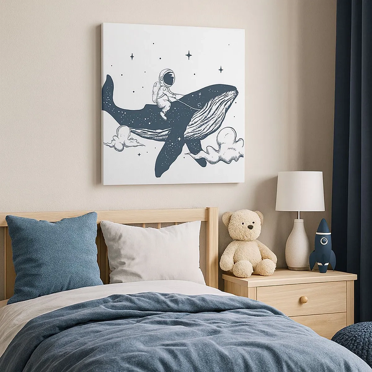 Vászonkép - Egy kozmikus kaland - 30x30 cm