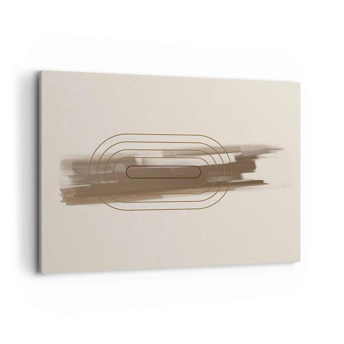 Vászonkép - Szürke fuvallat - 100x70 cm