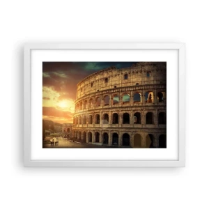 Poszter fekete keretben - Kolosszális benyomás - 40x30 cm