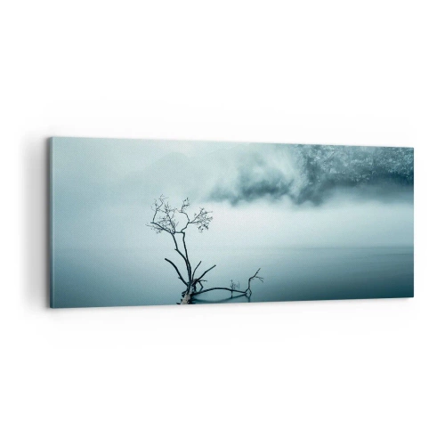 Vászonkép - Vízből és ködből - 100x40 cm