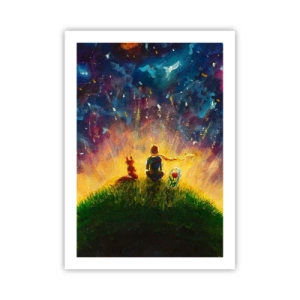 Poszter - Szerelem és barátság – az egész világ - 50x70 cm