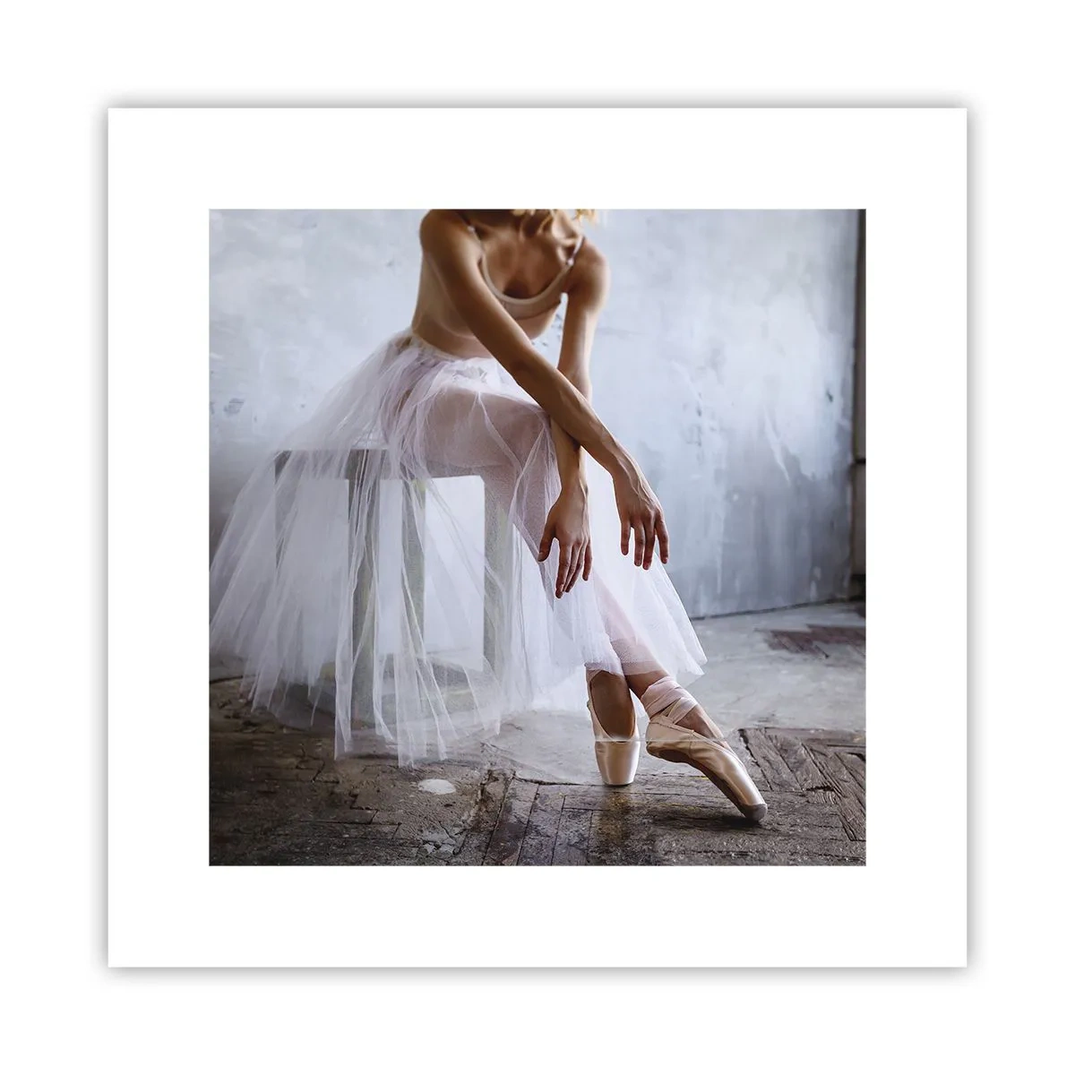 Poszter - Mielőtt a rámpa fényei kigyúlnak - 30x30 cm