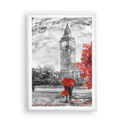 Poszter fekete keretben - Izgalmas nap - 70x100 cm