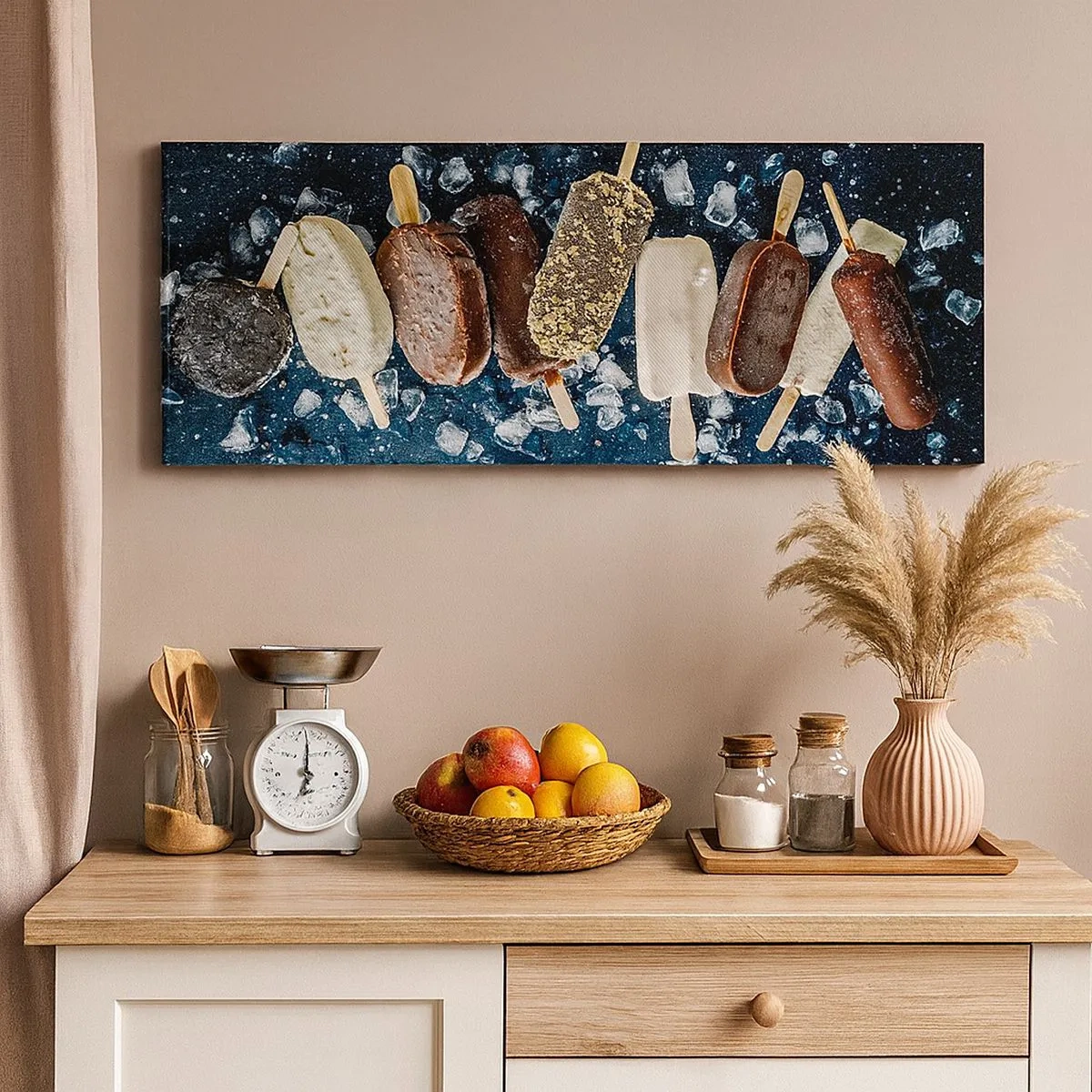 Vászonkép - A forró nyár íze - 100x40 cm