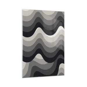 Üveg kép - Hullám a hullám után - 70x100 cm