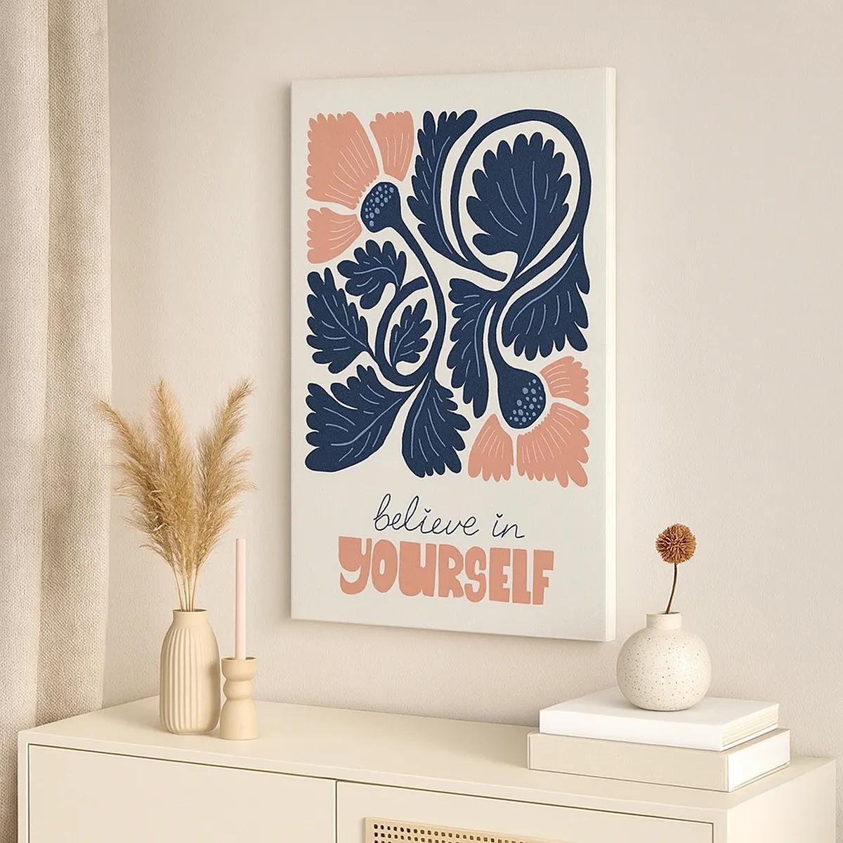 Vászonkép - Kivirágzol - 50x70 cm