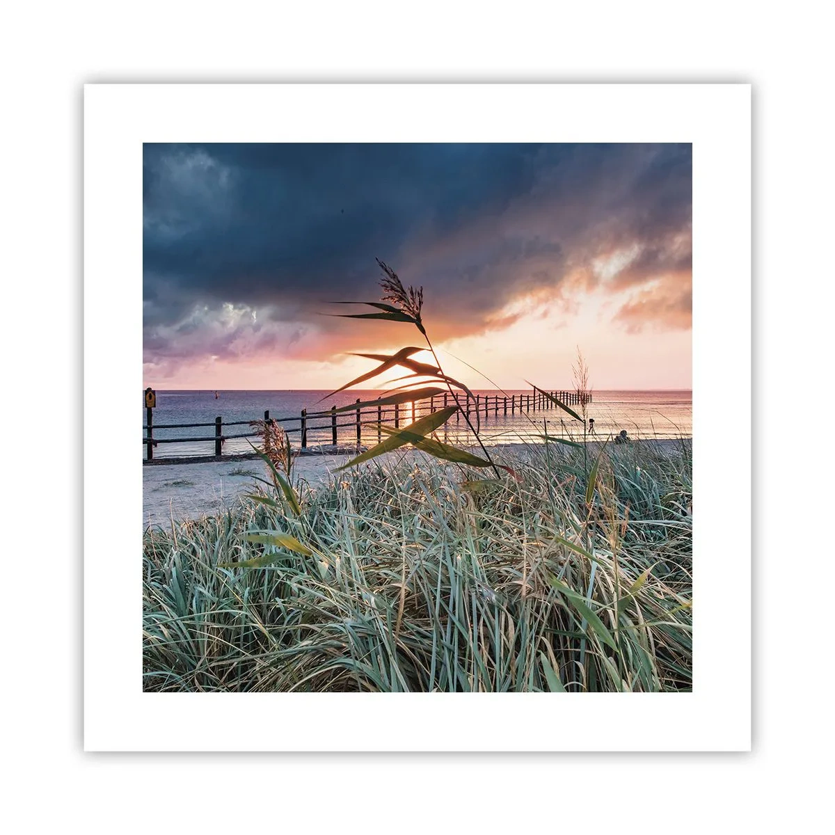 Poszter - Nem múlik el a széllel - 40x40 cm