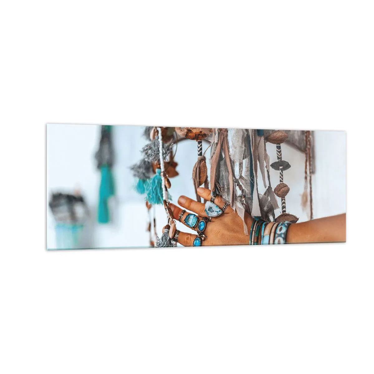 Üveg kép - Helyi kincsek - 140x50 cm