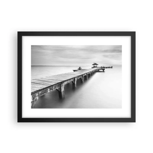 Poszter fehér keretben - A távolba - 40x30 cm