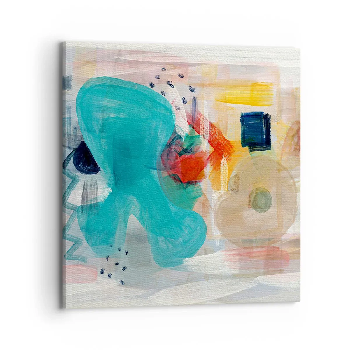 Vászonkép - Színes játék - 70x70 cm