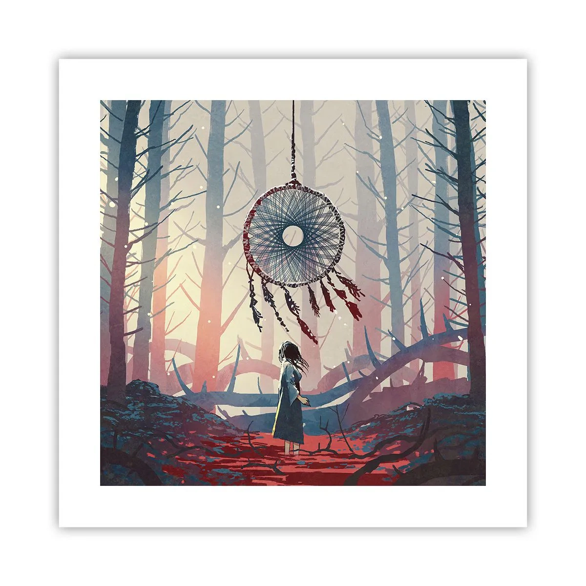 Poszter - A boldogság titkos rituáléja - 40x40 cm