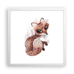 Poszter fekete keretben - Csak szeretnivaló - 40x40 cm