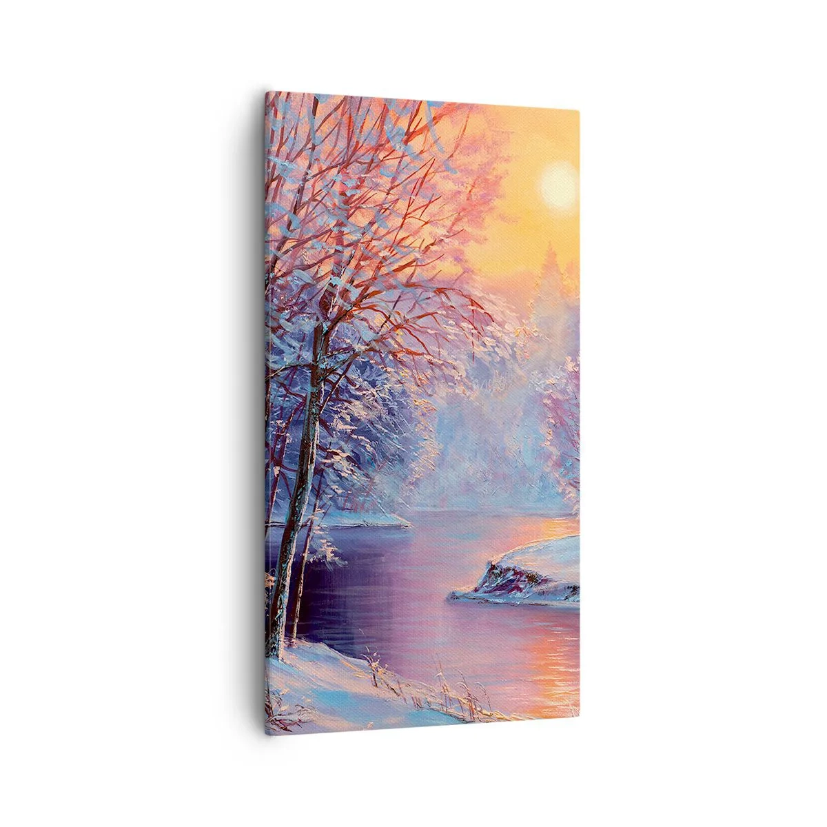 Vászonkép - A tél árnyalatai - 55x100 cm