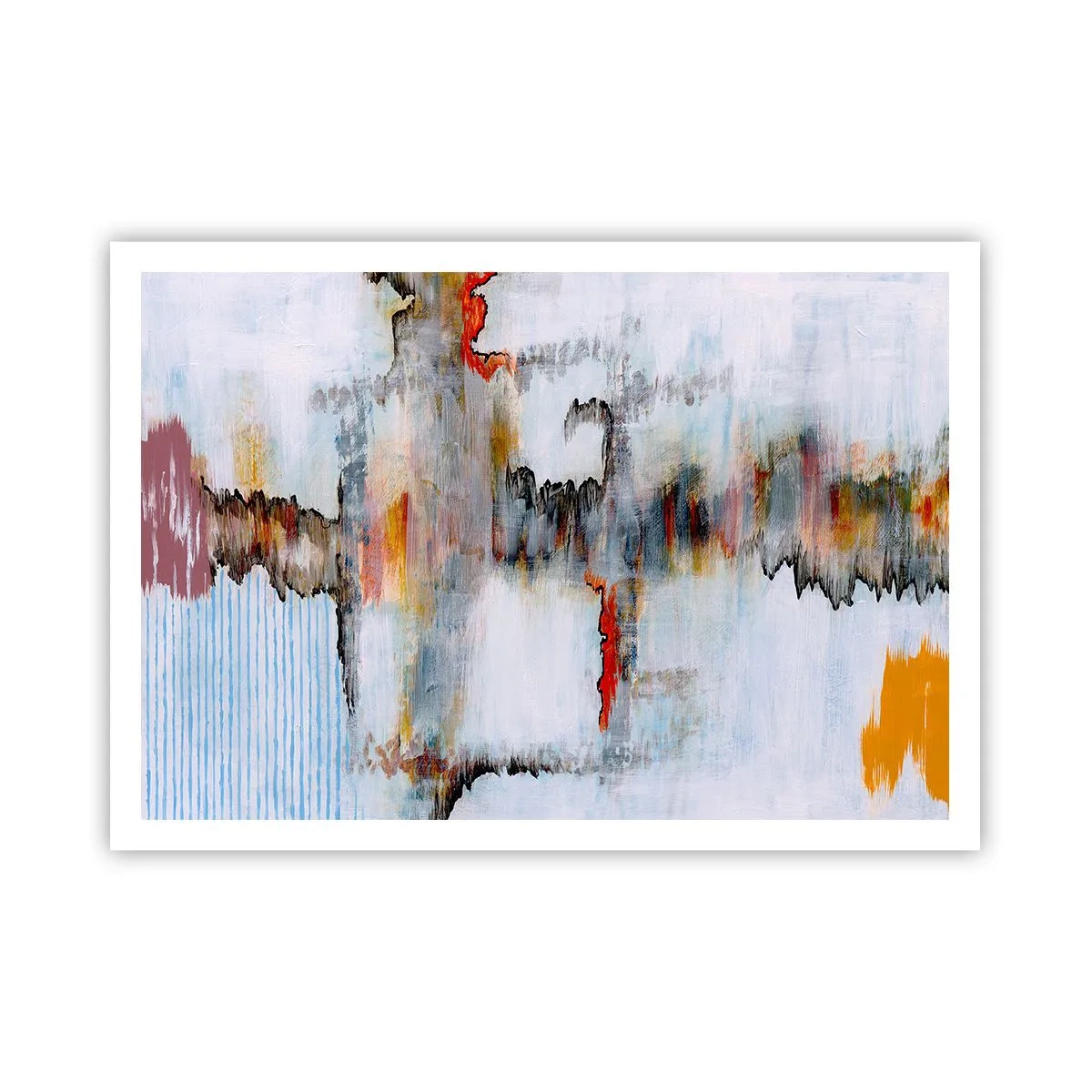 Poszter - Egy bottal a vízen - 100x70 cm