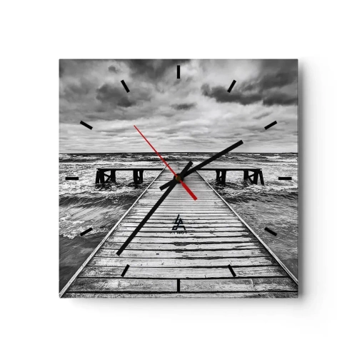 Falióra, Óra - Várom, hogy elűzze a szél... - 30x30 cm