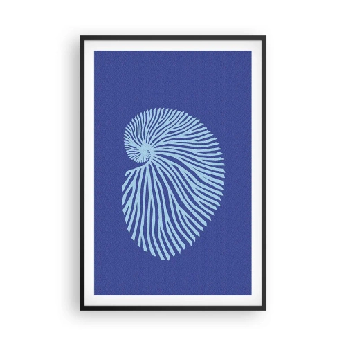 Poszter fehér keretben - Egy kagyló születése - 61x91 cm