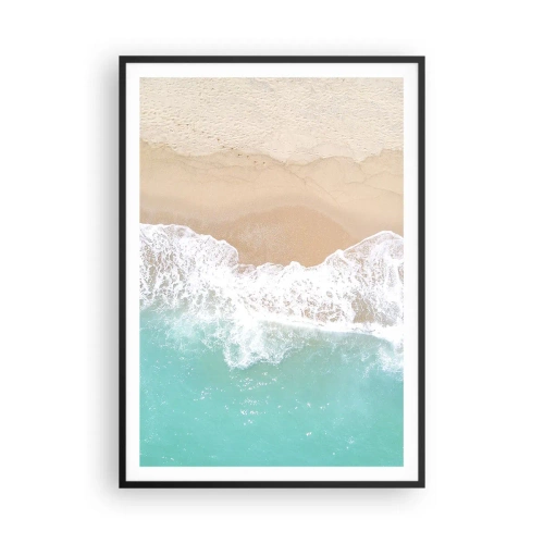 Poszter fehér keretben - Simogató érintés - 70x100 cm