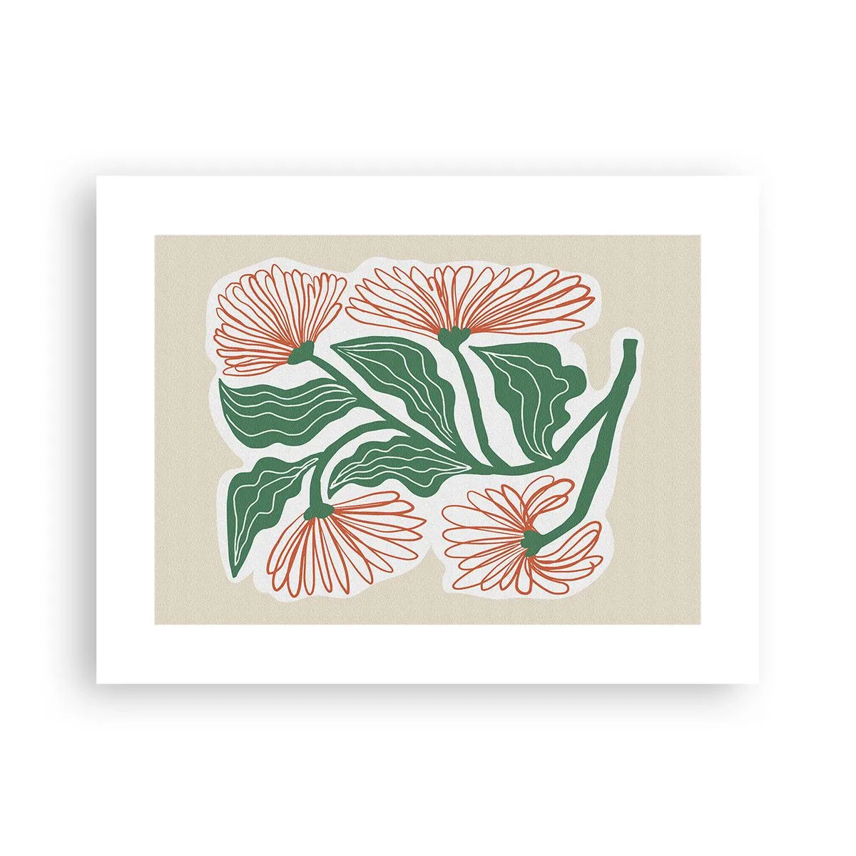 Poszter - Népi és modern - 40x30 cm