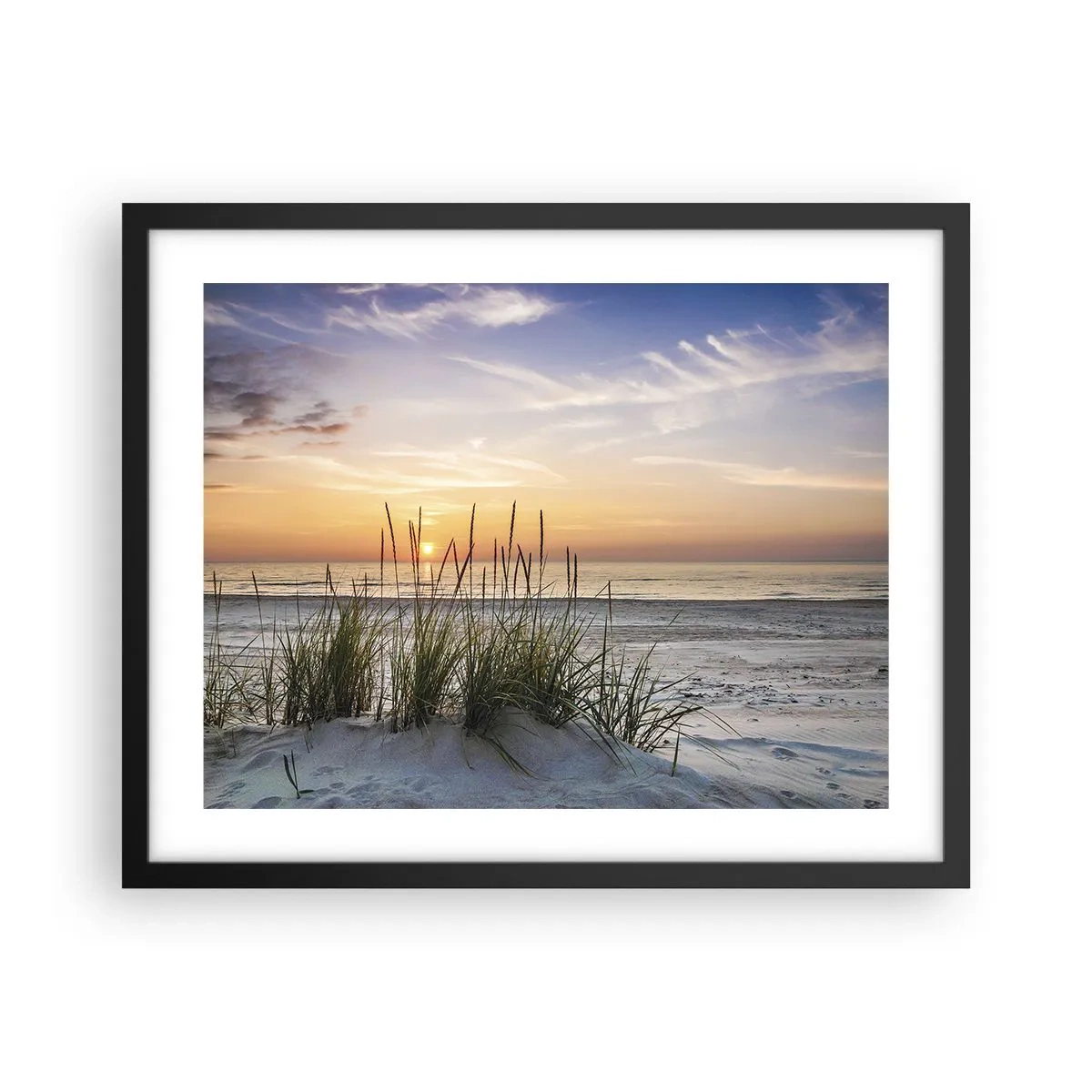 Poszter fehér keretben - Nézz, gondolkozz, érezz - 50x40 cm