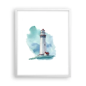 Poszter fekete keretben - A kék szelíd húga - 40x50 cm