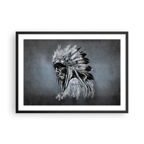 Poszter fehér keretben - Vissza a gyökerekhez - 70x50 cm