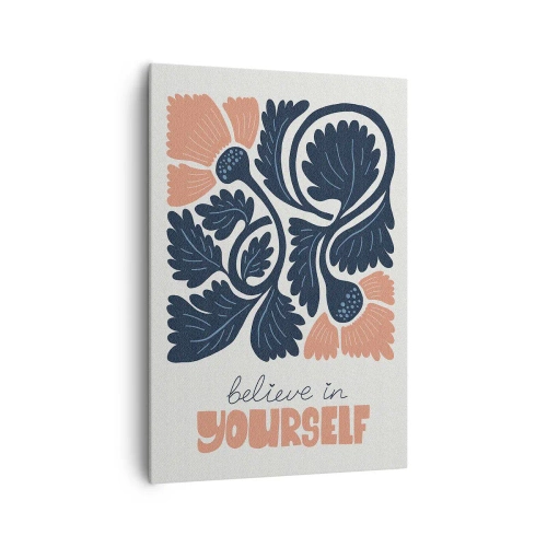 Vászonkép - Kivirágzol - 70x100 cm