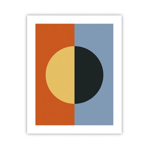 Poszter - A meleg és a hideg kompozíciója - 40x50 cm