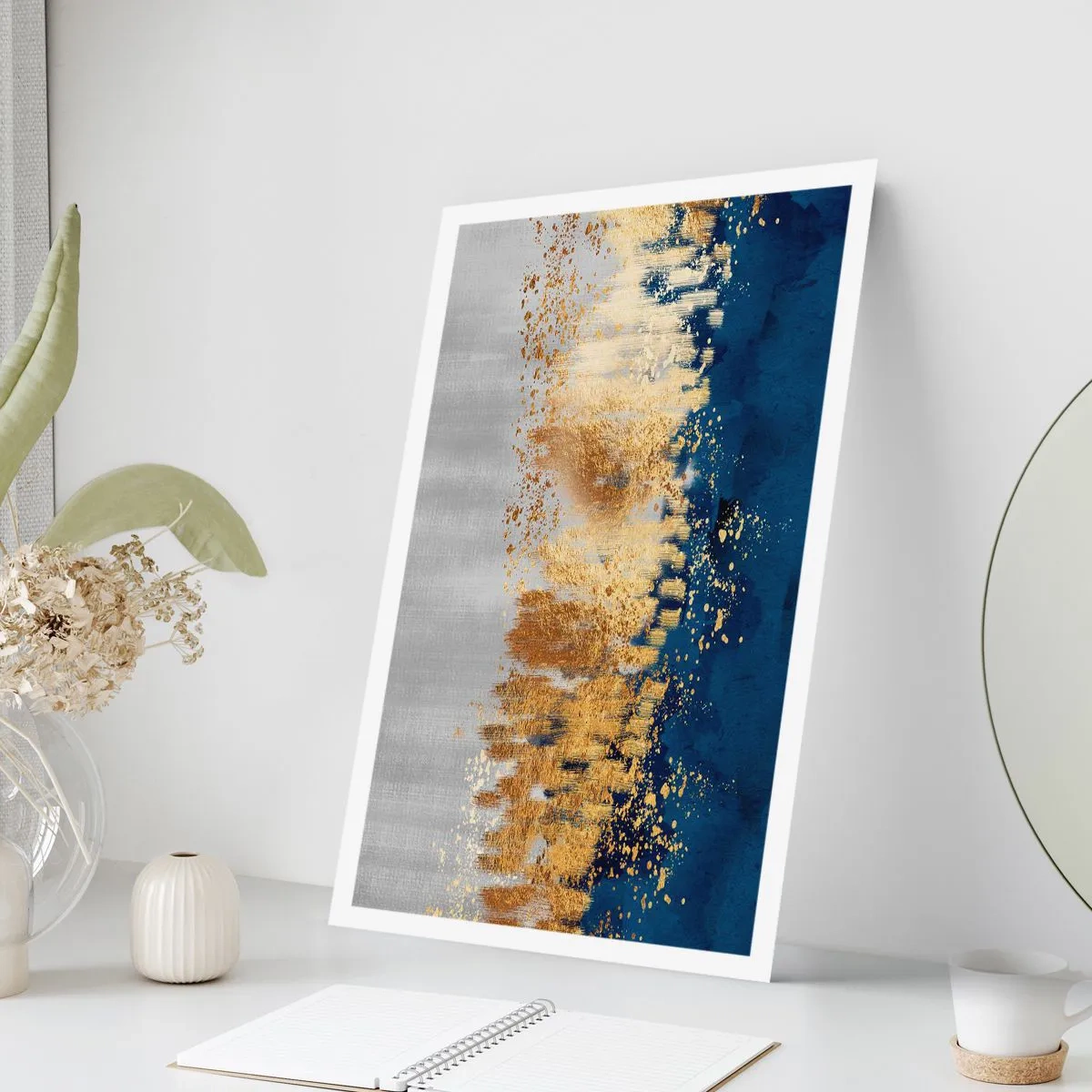 Poszter - Modern kompozíció csillogással - 61x91 cm