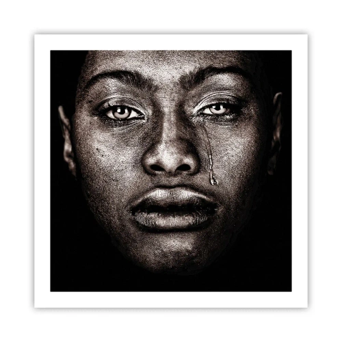 Poszter - Egy könnycsepp - 60x60 cm