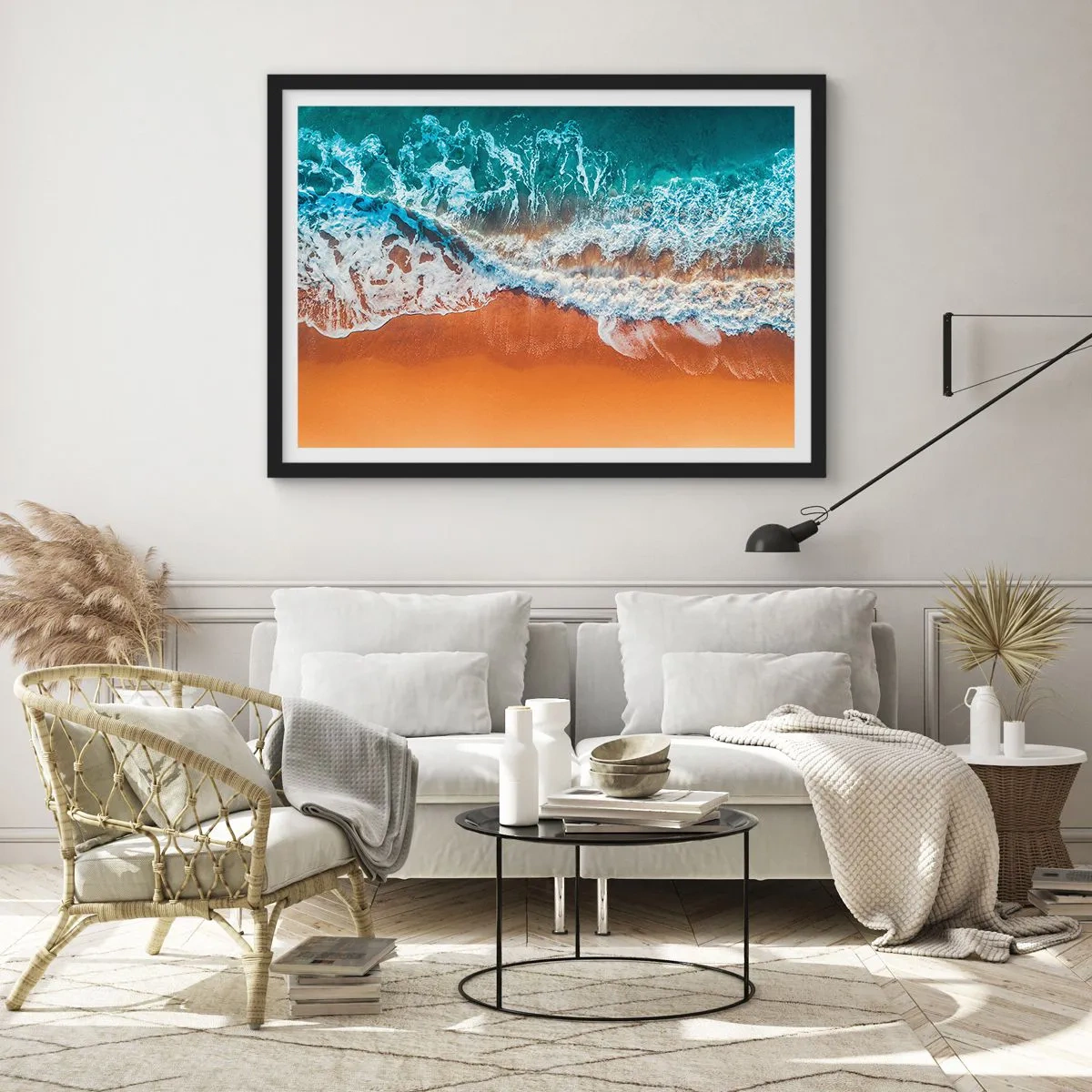 Poszter fehér keretben - Mindig párban - 70x50 cm
