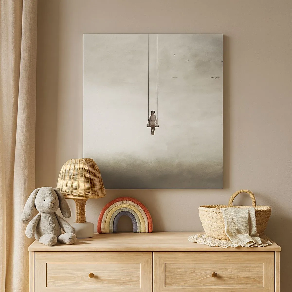 Vászonkép - A bennünk lévő gyerek - 30x30 cm