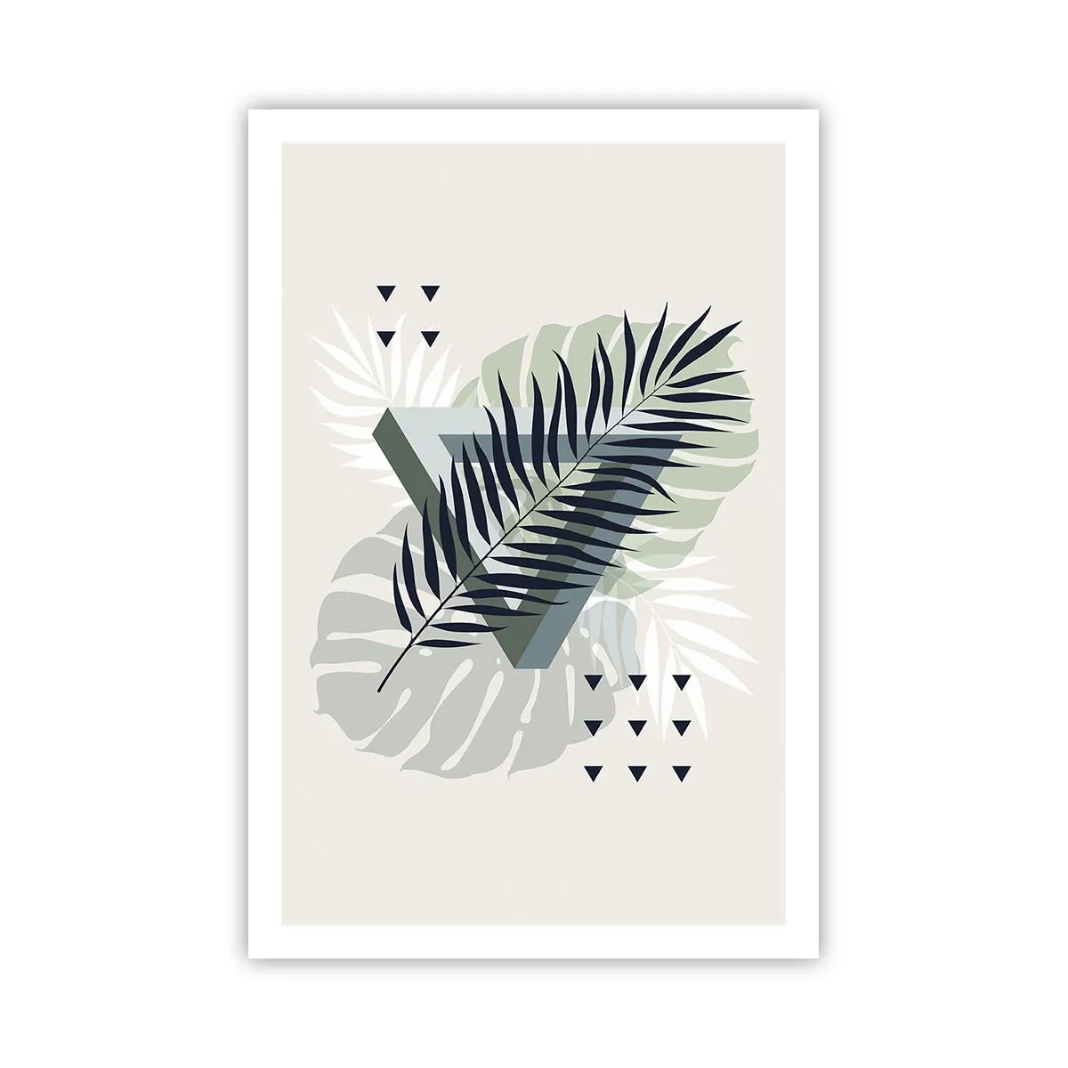 Poszter - Természet és geometria – két rend? - 61x91 cm